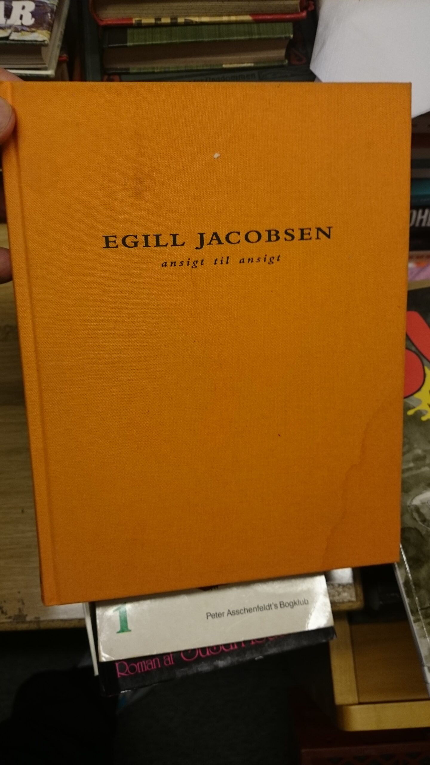 Ansigt til ansigt. Egill Jacobsen