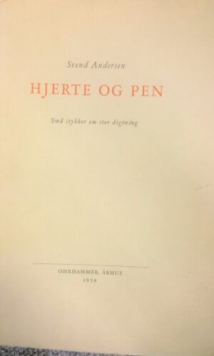 Hjerte og pen - Svend Andersen