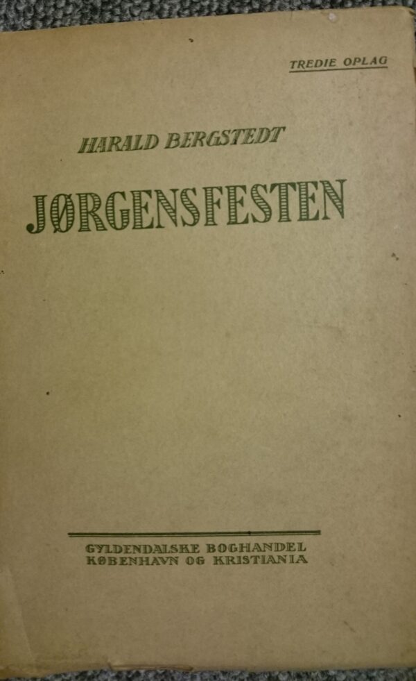 Jørgensfesten - Harald Bergstedt