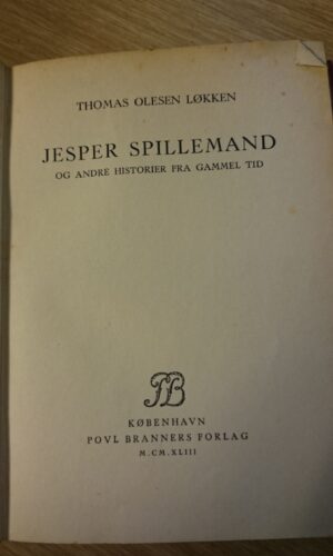 Thomas Olesen Løkken- Jesper Spillemand