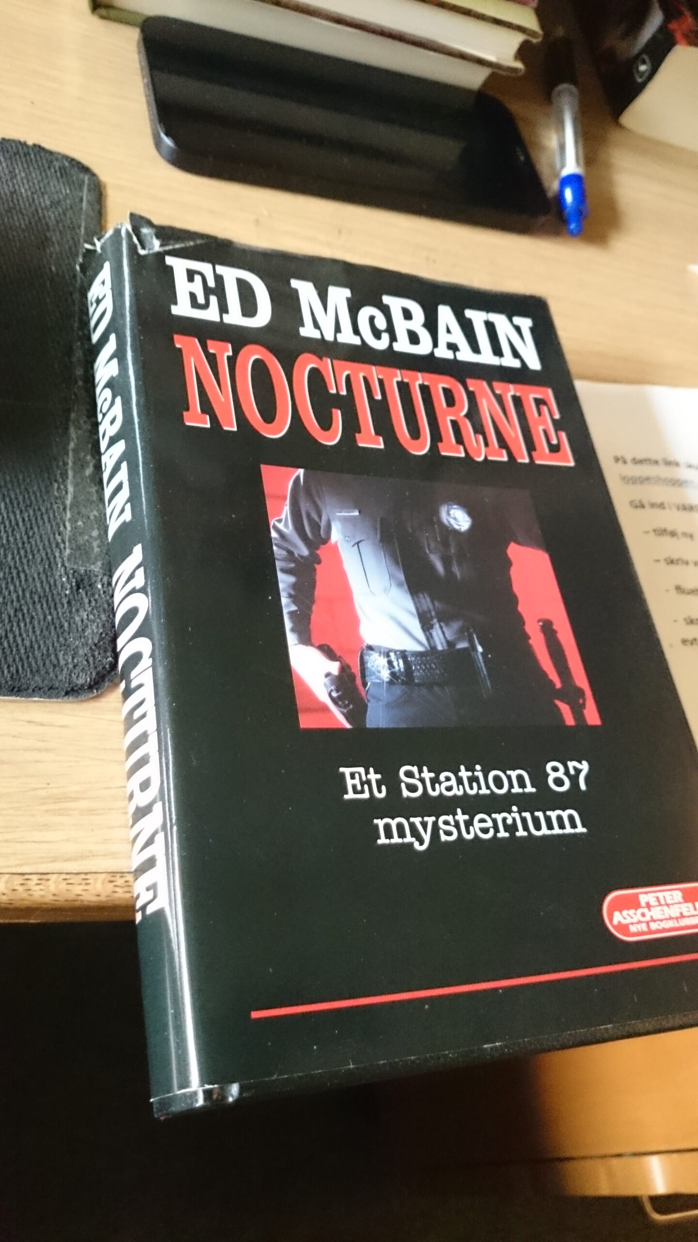NOCTURNE-ED McBAIN - Peter Asschenfeldts nye forlag Bogklubudgave - 1997