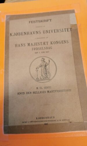 Festskrift - Kjøbenhavns Universitet - 3 juni 1907