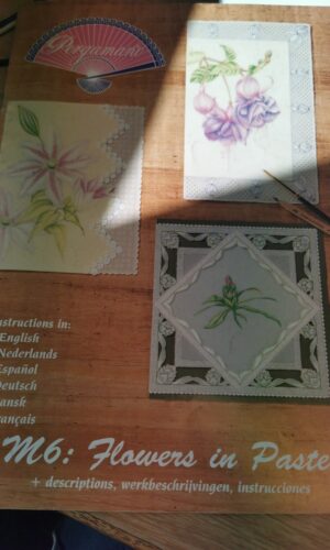Pergamano M6: flowers in pastel