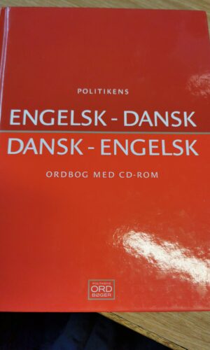 Politikens engelsk-dansk og dansk-engelsk ordbog