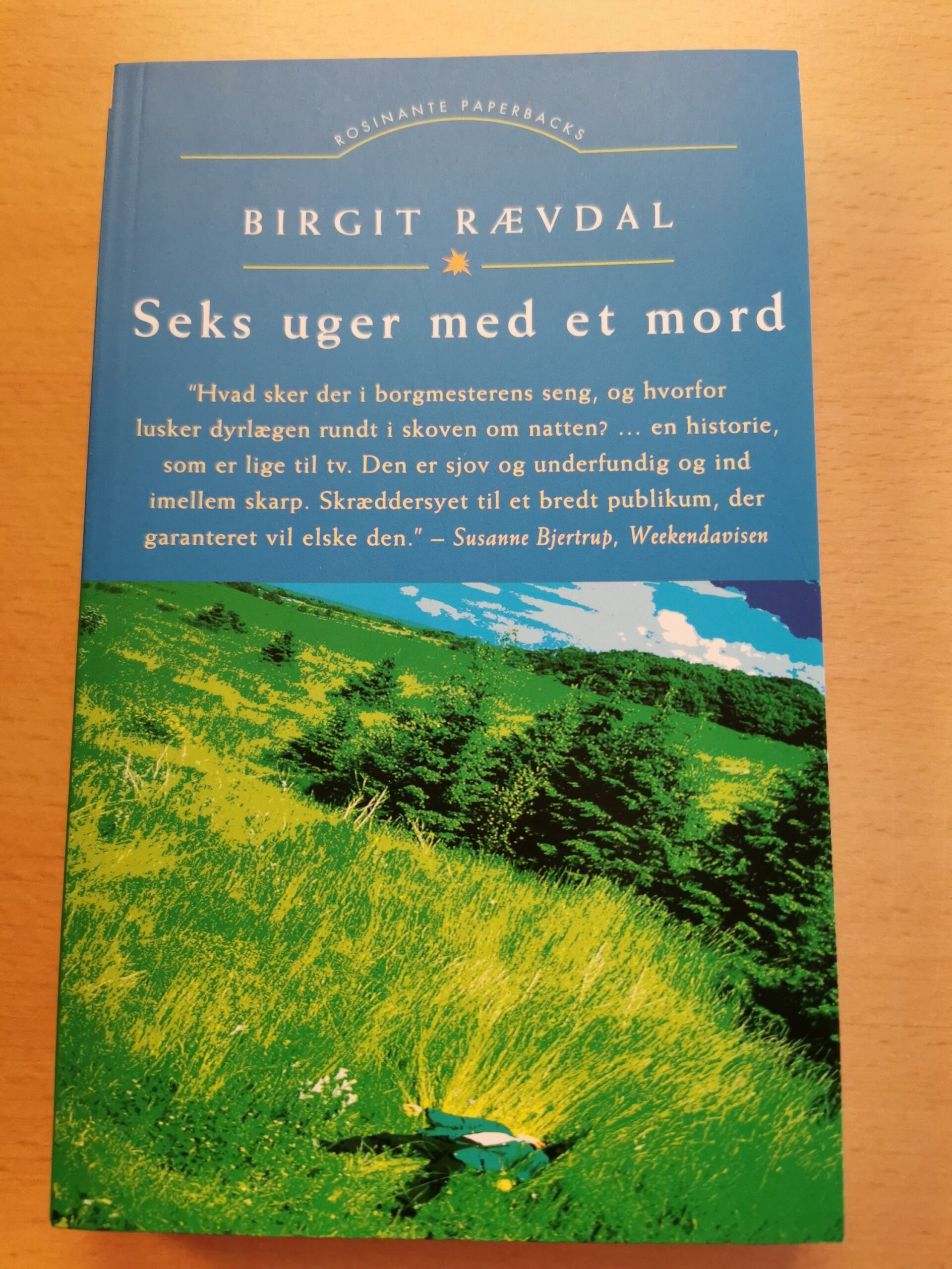 Seks uger med et mord. Birgit Rævdal.