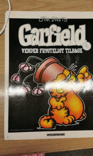 Garfield - Vender frygteligt tilbage. Af Jim Davis