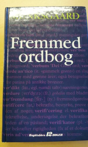 Jørgen Bang: Fremmedordbog