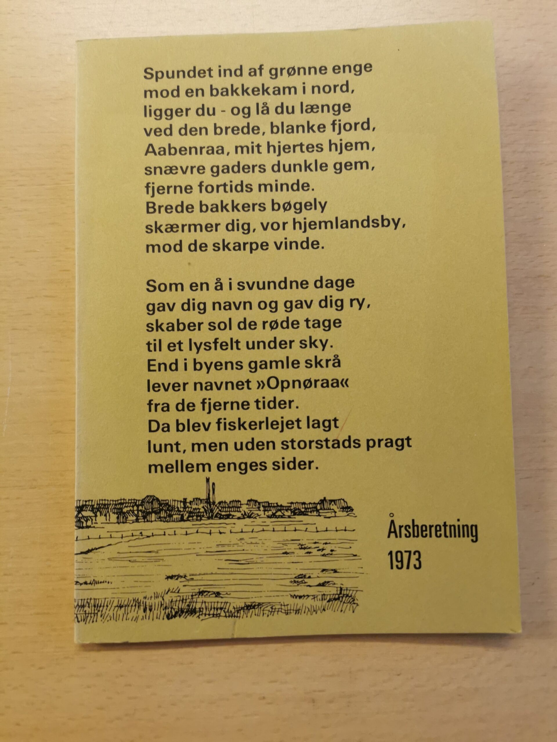 Årsberetning 1973
