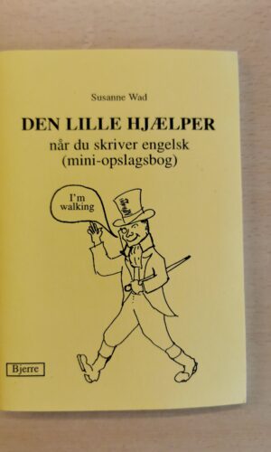 Susanne Wad: Den lille hjælper når du skriver engelsk (mini-opslagsbog)