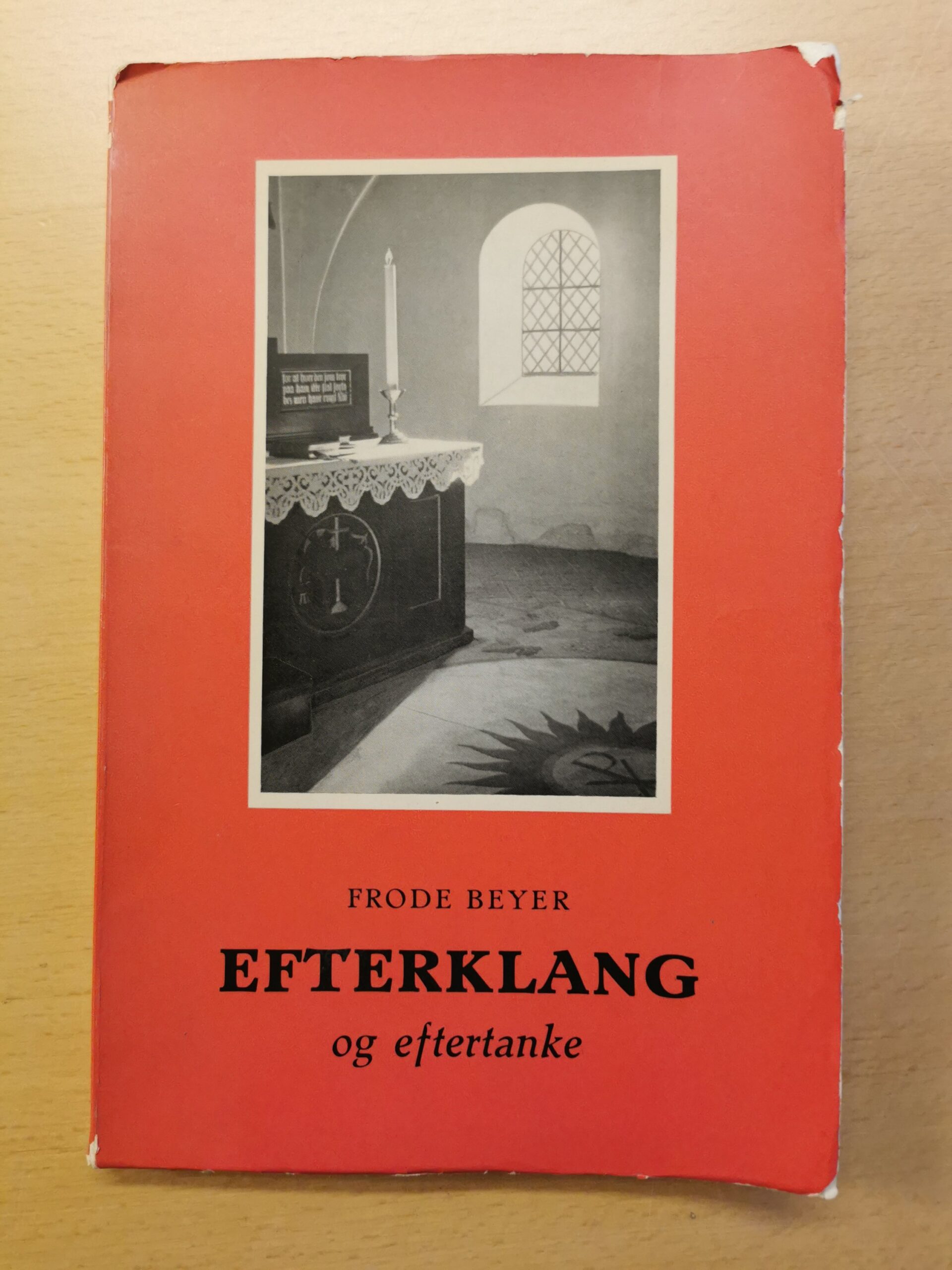 Efterklang og eftertanke. Frode Beyer