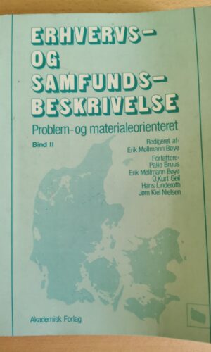 Erik Møllmann Bøye mm.: Erhvervs- og samfundsbeskrivelse - problem- og materialeorienteret - bind II