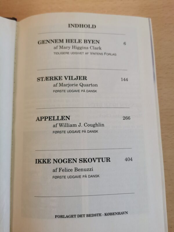 Det Bedstes Bøger: Gennem Hele Byen, Stærke Viljer, Appellen, og Ikke Nogen Skovtur - Image 2
