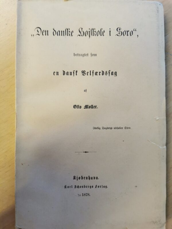 Otto Møller, Den danske højskole