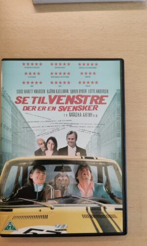 Se til venstre der er en svensker.