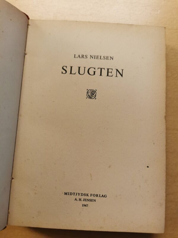 Lars Nielsen - Slugten, skønlitteratur - Image 2