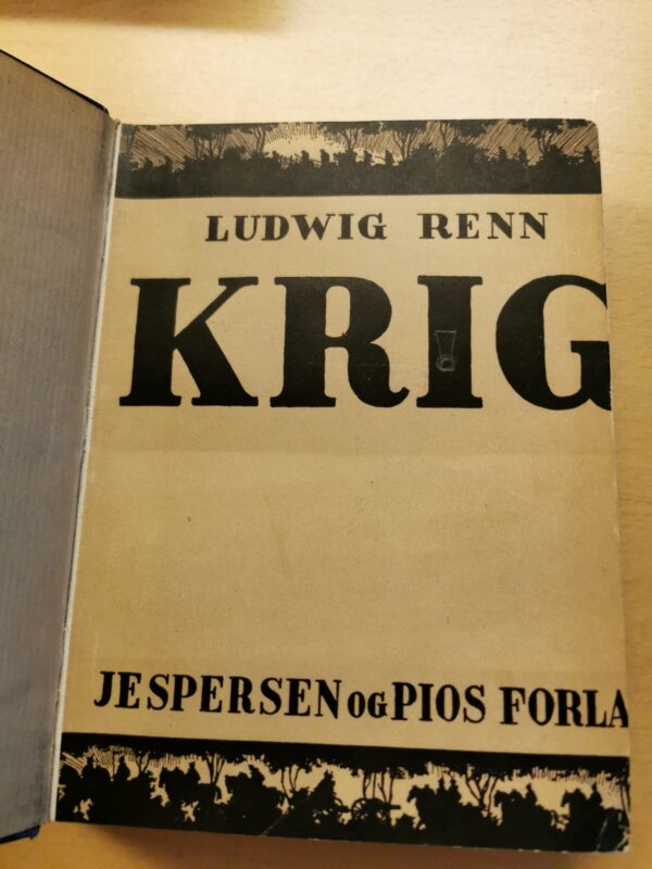 Ludwig Renn - Krig, skønlitteratur - Image 2