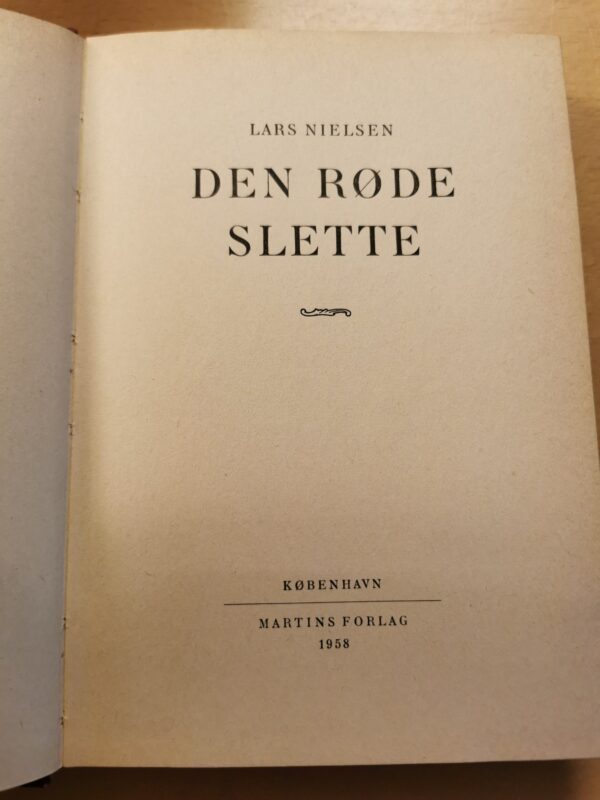 Lars Nielsen - Den røde slette, skønlitteratur - Image 2