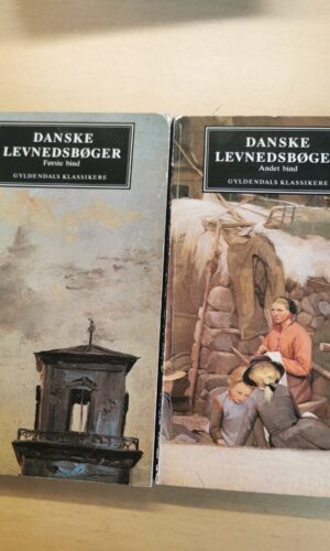 Danske Levnedsbøger første og andet bind - skønlitteratur