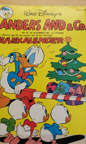 Anders And og Co - nr 49 - 30. November 1981