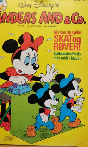 Anders And & Co - Disney - NR 15 - 10. April 1981