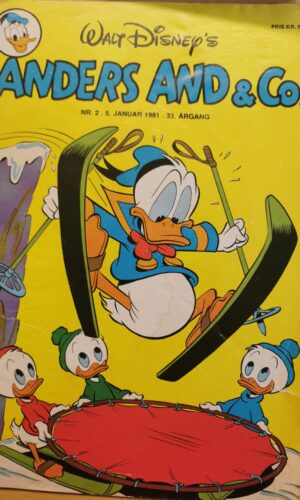 Anders And & Co - Disney - NR 2 - 5. Januar 1981