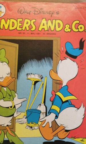 Anders And & Co - Disney - Nr 20 - 11. Maj 1981