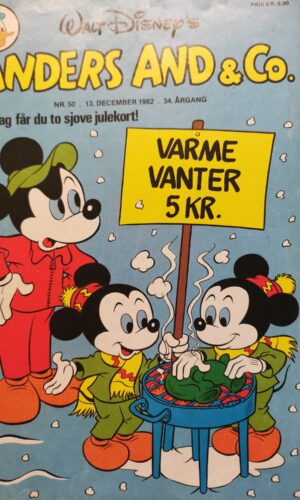 Anders And og Co - Disney - nr 50 - 13 December 1982