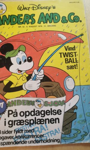 Anders And og Co - Disney - nr 32 - 6 August 1979