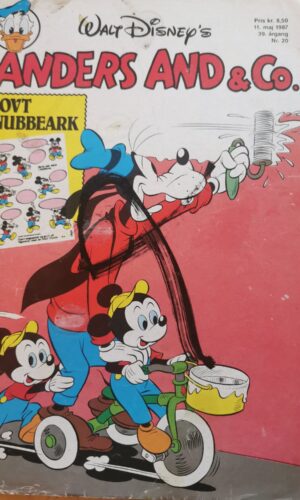 Anders And og Co - Disney - nr 20 - 11 Maj 1987