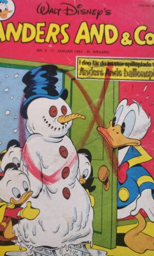 Anders And og Co - Disney - Nr 3 - 17 Januar 1983