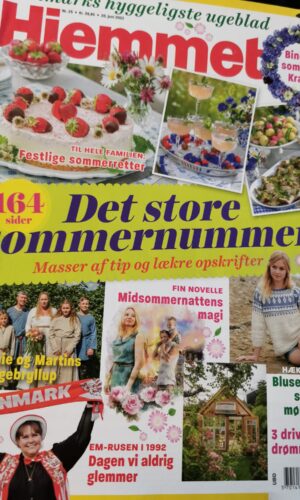 Hjemmet - Danmarks hyggeligste ugeblad - nr 25 - 20 juni 2022