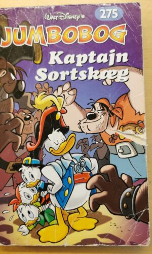 Kaptajn Sortskæg - Jumbobog - Disneys - 275