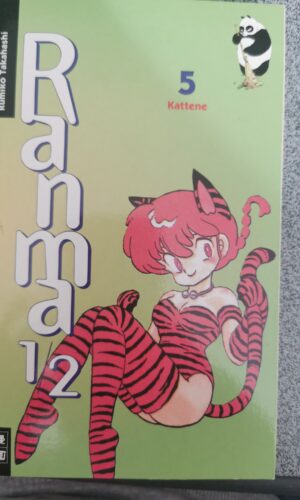 RANMA 1/2 - Kattene - bog 5 - Rumiko Takahashi