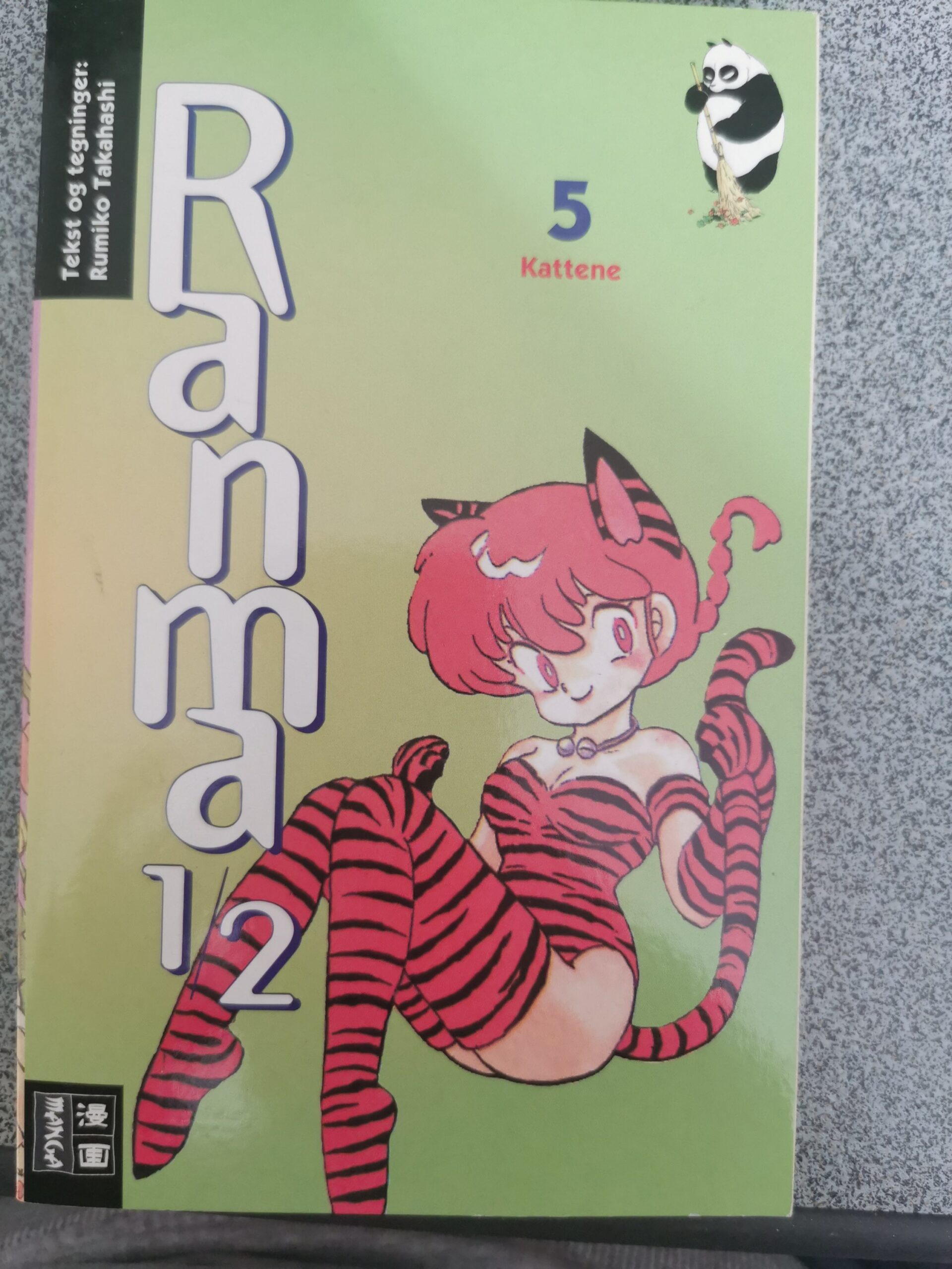 RANMA 1/2 - Kattene - bog 5 - Rumiko Takahashi