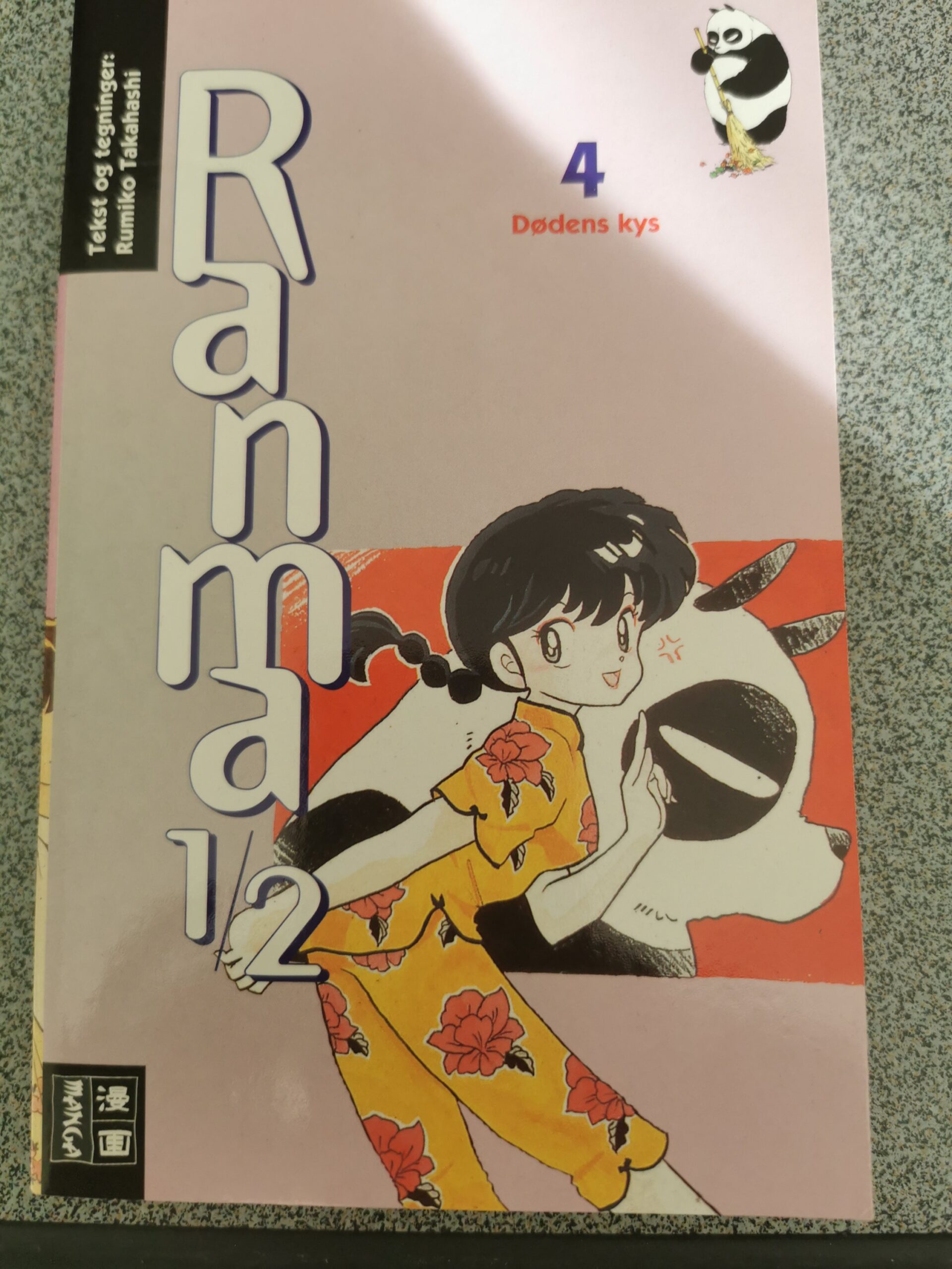 RANMA 1/2 -Dødens kys - bog 4 - Rumiko Takahashi