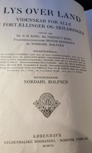 Verdenshistorien bind 1 og 2 Skildringer og livsbilleder