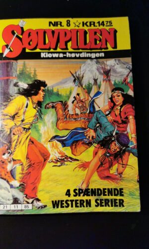 Sølvpilen Kiowa-høvdingen Nr. 8 -