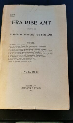 Fra Ribe amt 1909