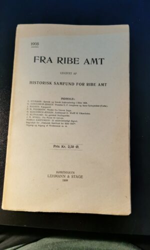 Fra Ribe amt 1908