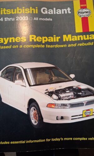 Mitsubishi Galant  - Haynez Repair mnual