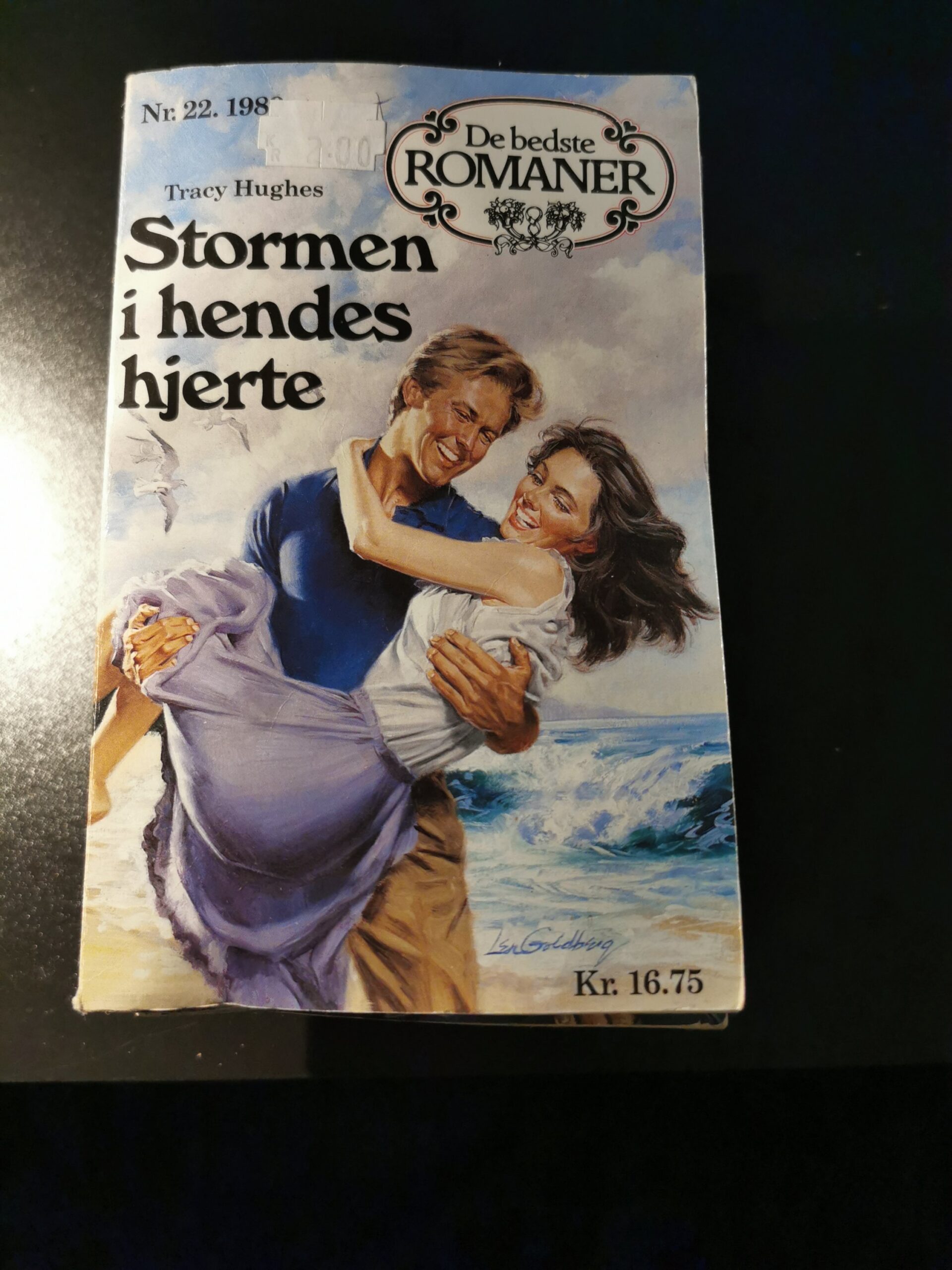 Stormen i hendes hjerte. Tracy Hughes. Nr. 22. 1989
