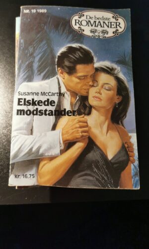 Elskede modstander. Susanne McCarthy. Nr. 19. 1989