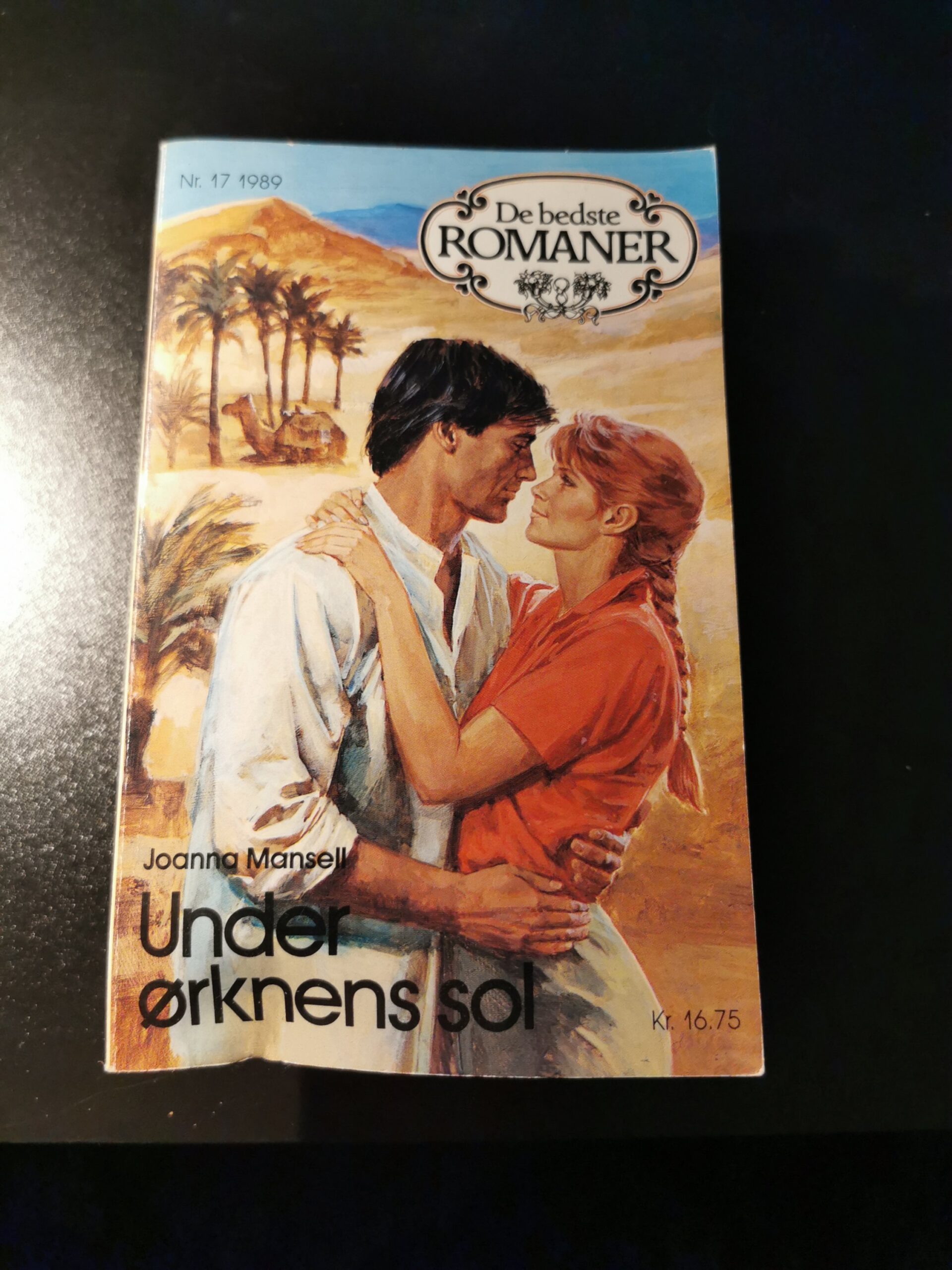 Under ørknens sol. Joanna Mansell. Nr. 17. 1989