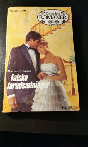 Falske Forudsætninger. Marina Francis. Nr. 23. 1989
