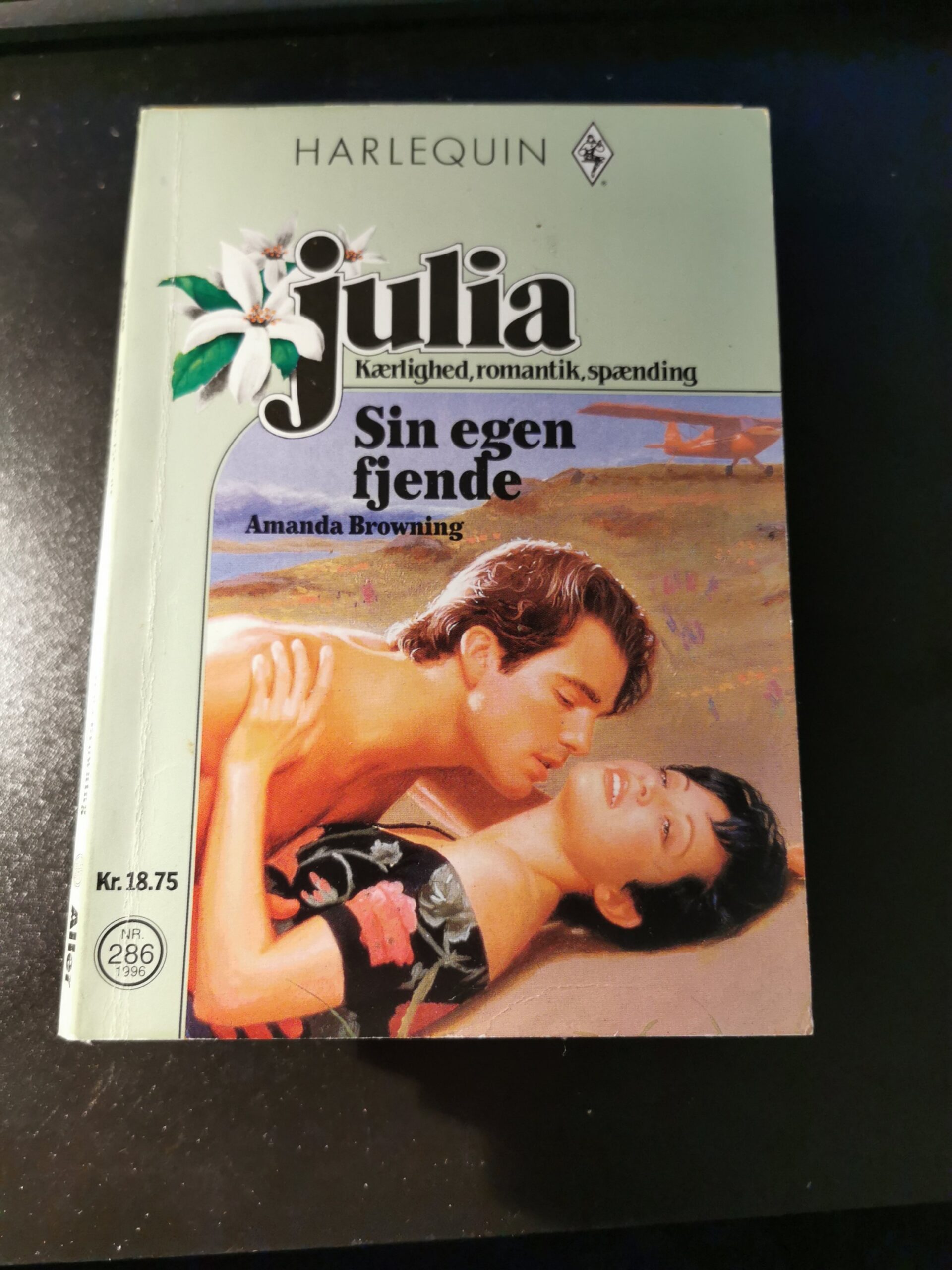 Sin egen fjende, Amanda Browning, Julia, Nr. 286 / 1996