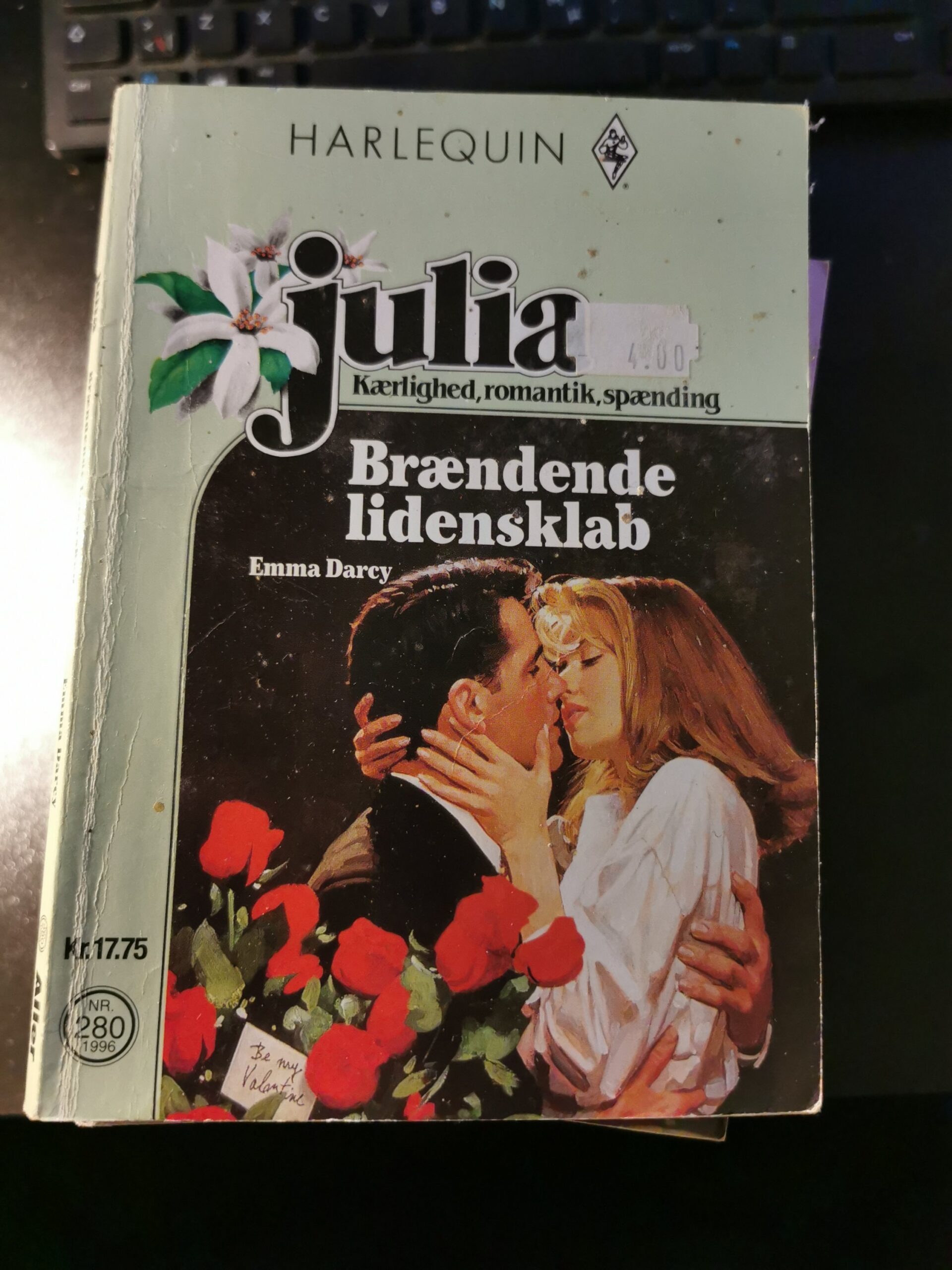 Brændende lidenskab, Emma Darcy, Julia, Nr. 280 / 1996