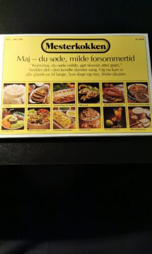 Mesterkokken, Maj - dusøde milde forsommertid, nr. 5, maj 1984
