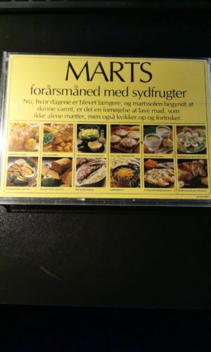 Marts forårsmåned med sydfrugter
