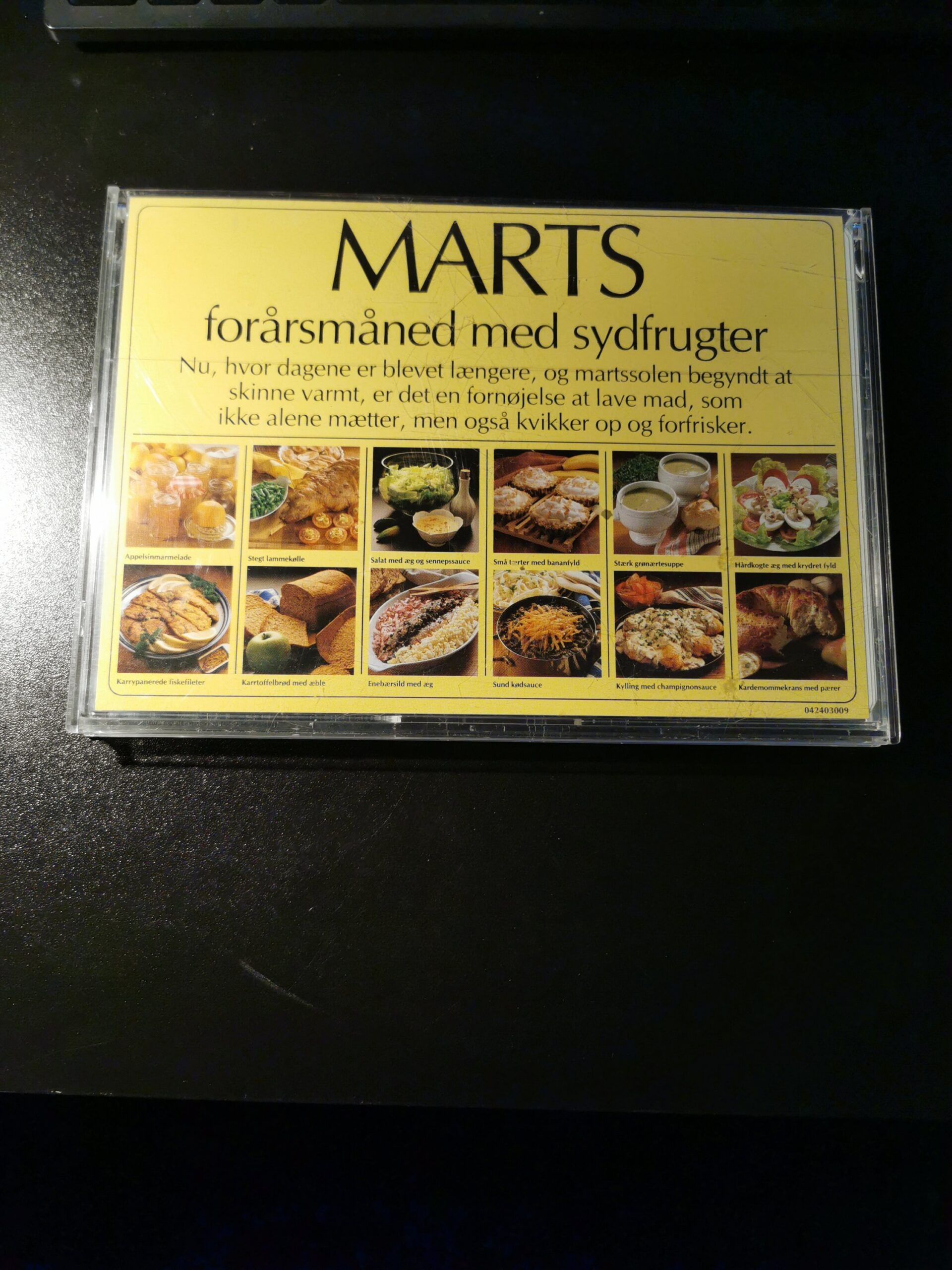 Marts forårsmåned med sydfrugter