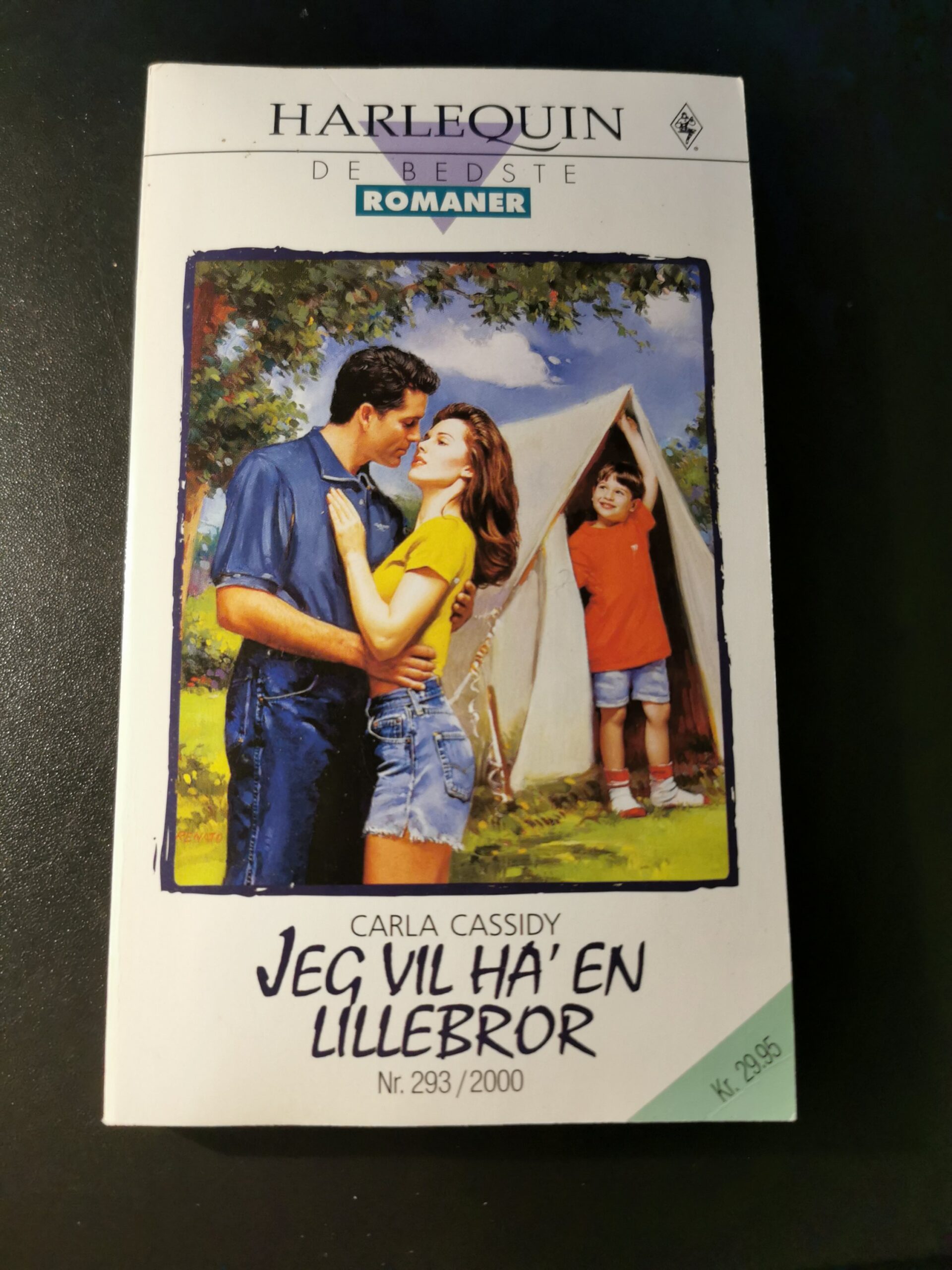 Jeg vil ha en lillebror, Carla Cassidy, Harlequin, De bedste romaner, nr. 293/2000